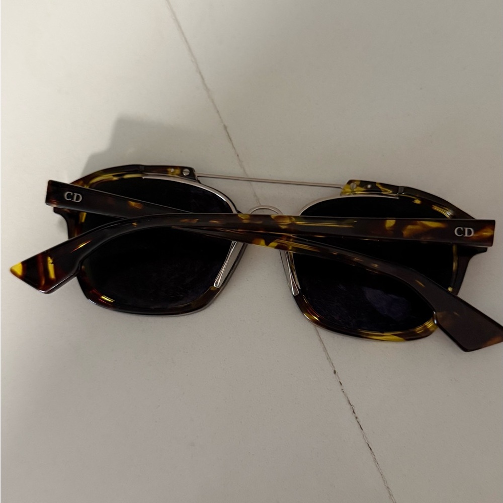 Dior Tortoise and Purple Sunglasses - Picture 2 of 3